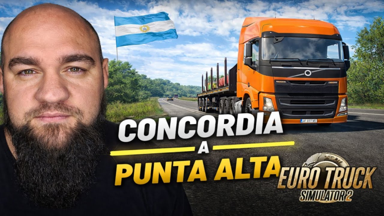 Pensé que era un viaje de rutina | Concordia → Punta Alta | ETS2 🇦🇷