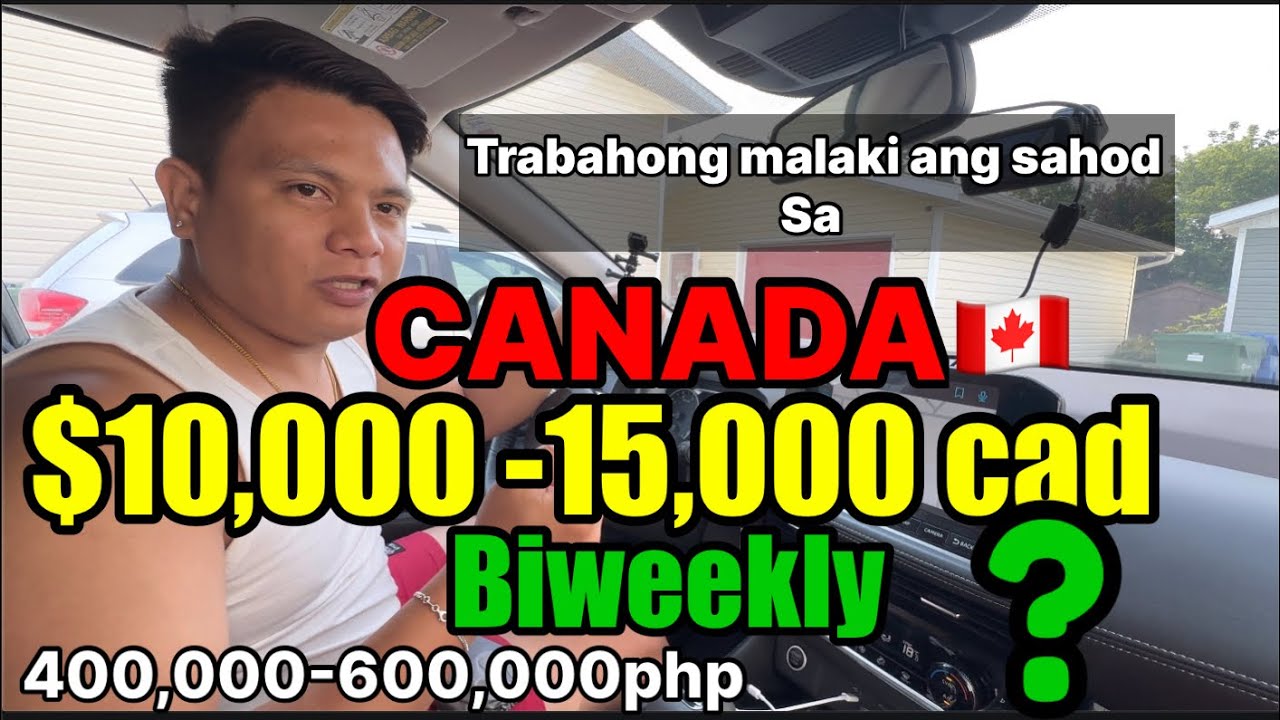 Anong trabaho ang malaking sahod sa Canada/Arpee Tv/pinoy in Canada/Ofw in Canada