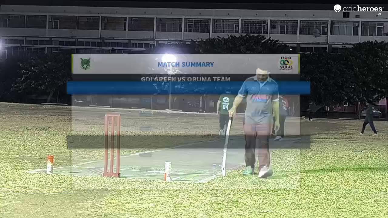 GDI GREEN vs ORUMA TEAM live cricket match | CHAMPIONS TROPHY BEIRA 2026 live - Ucm Beira