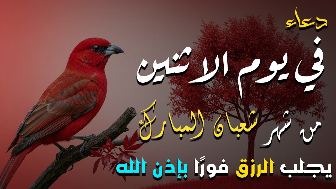 دعاء خاشع في يوم الاربعاء المستجاب دعاء استقبال شهر رمضان| فرج ورزق قريب وتغيير للأقدار بإذن الله