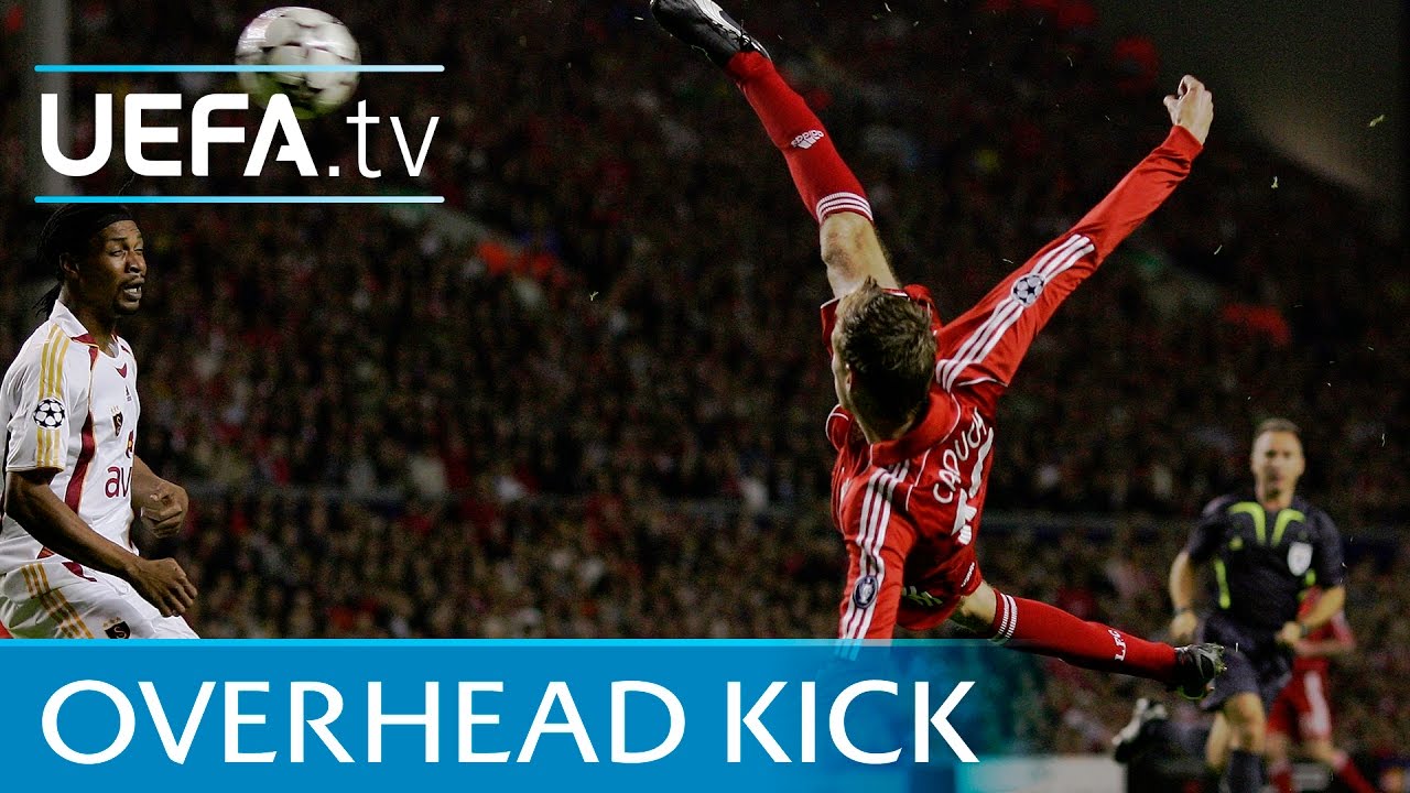Peter Crouch overhead kick - Liverpool v Galatasaray - 2006/07