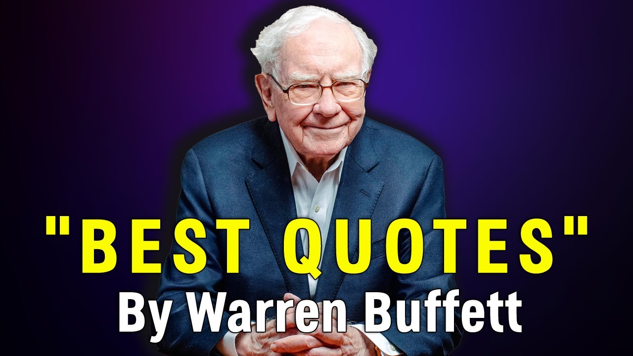 Warren Buffett's BEST Quotes | Things An Investor Should Remember