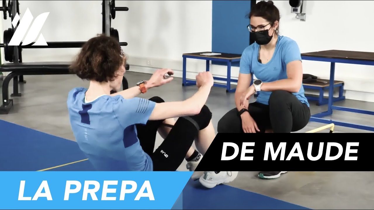 La préparation physique de Maude Mathys