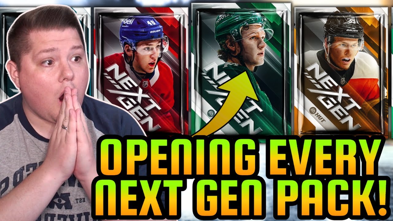 I Opened EVERY Next Gen Pack In NHL 25