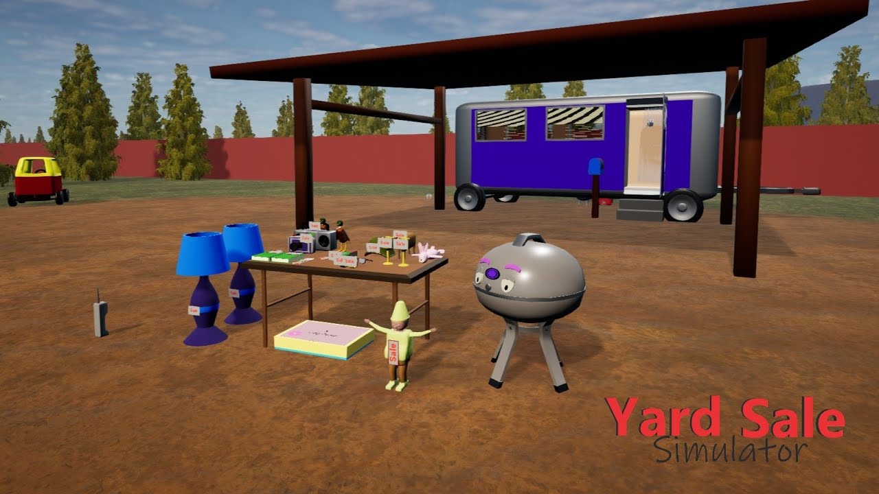 Making Crazy Profit With Our New Mascot ~ Yard Sale Simulator