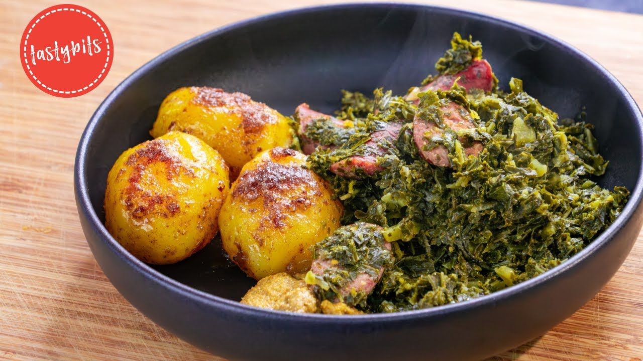 Schnelles Grünkohl Rezept in weniger als 30 Minuten!