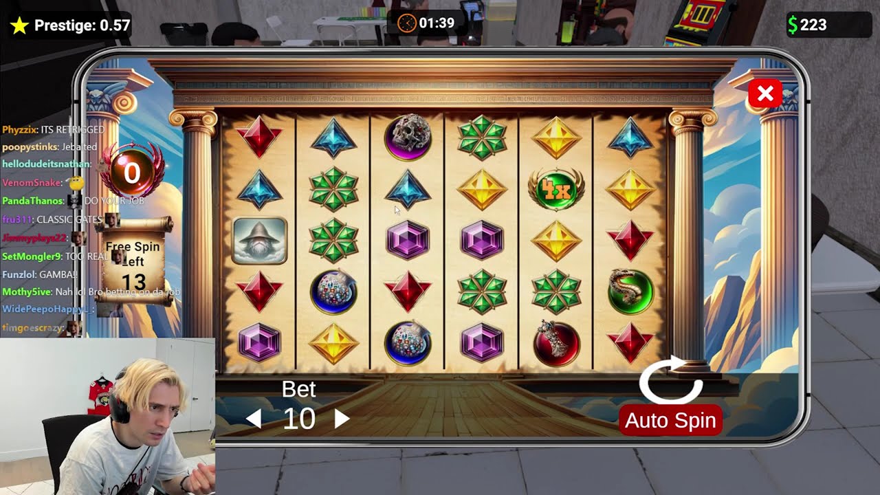4.7.2024 XQC Casino Simulator part2