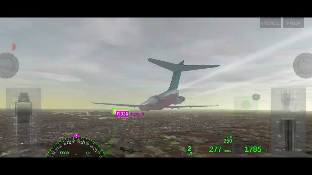 Simulador de voo airline commander 