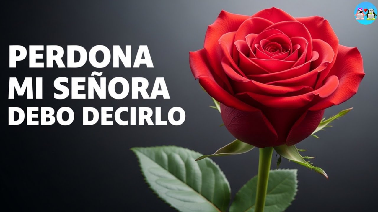 Mi señora bonita tengo algo que decirte 