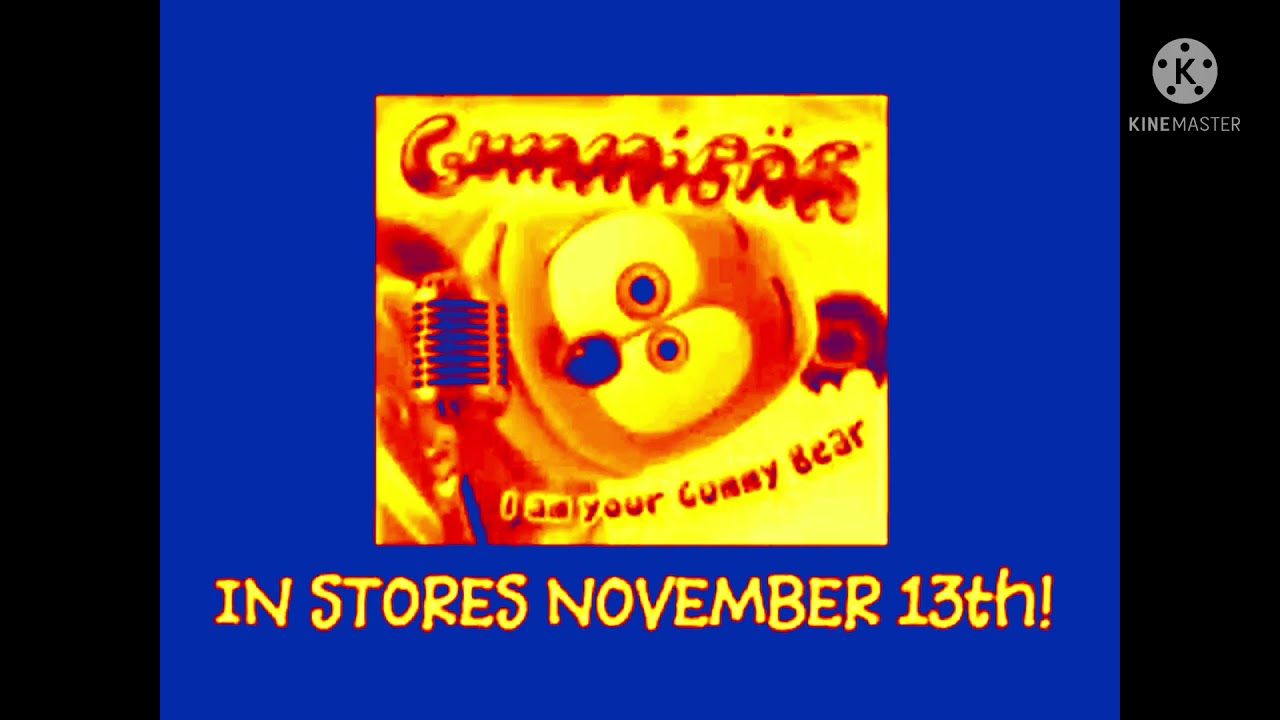 Look for the Gummy Bear album stores on November 13th with lots of music videos and extras Effects