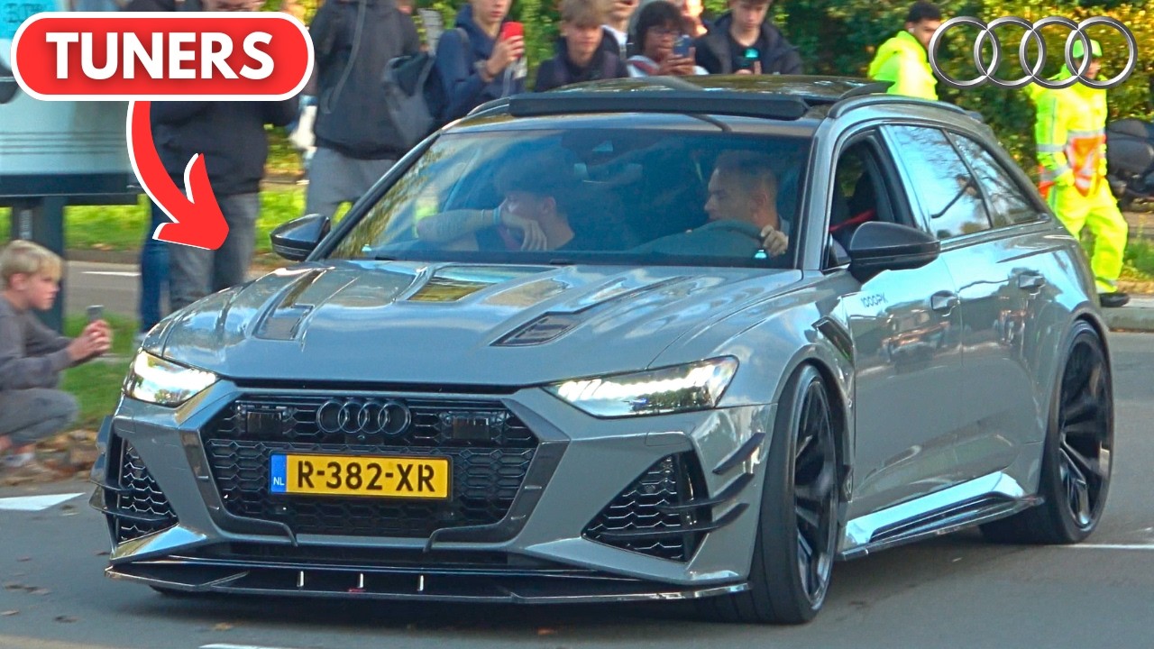 BEST OF AUDI 2024: Cars Leaving Car Meet | ABT, MTM, RS6, RS7, R8, RSQ8, S4, RS3