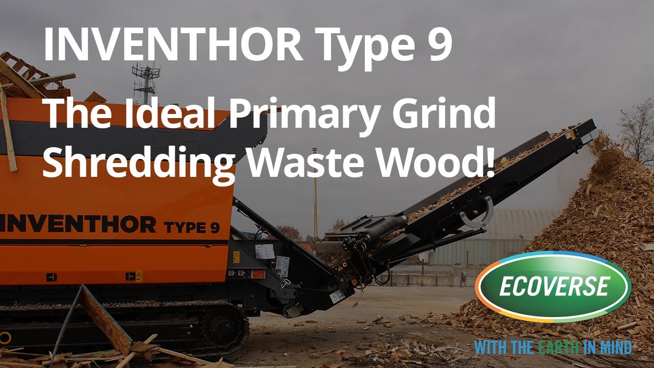 Waste Wood Shredding with the Doppstadt INVENTHOR Type 9