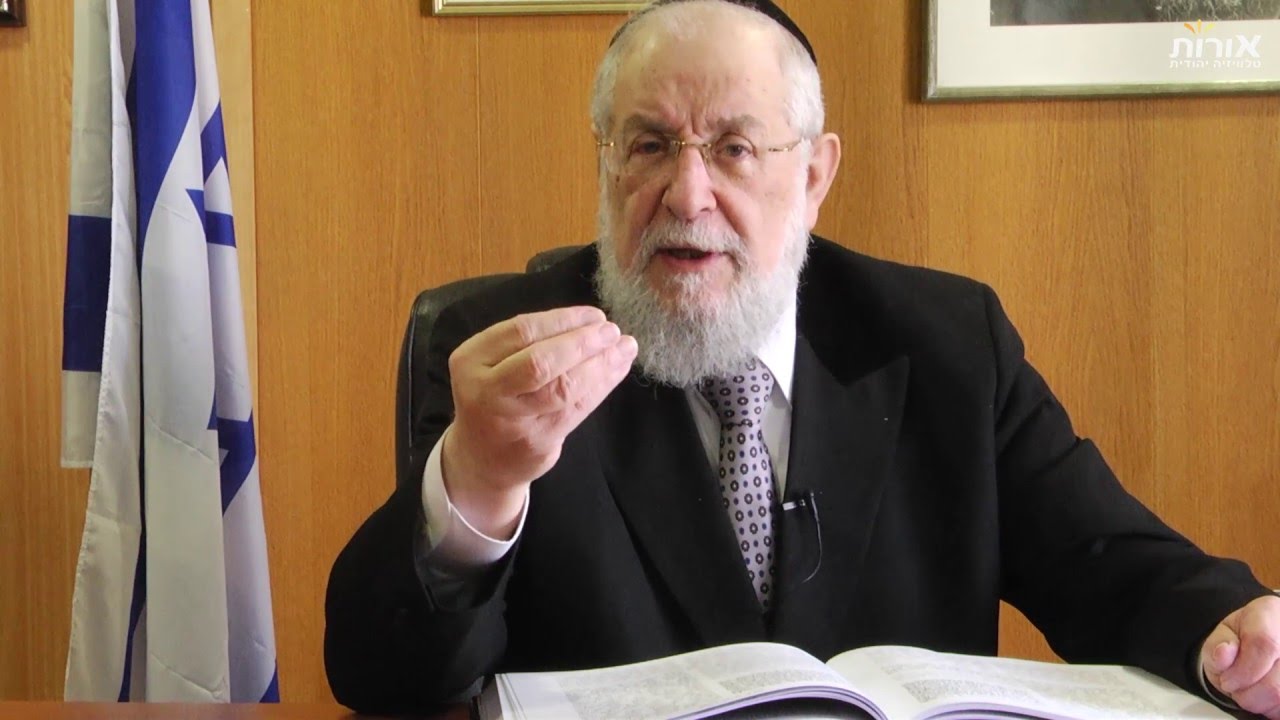 ערוץ אורות- הרב ישראל מאיר לאו - פרשת כי תשא: קשי עורף - סוד העוצמה.