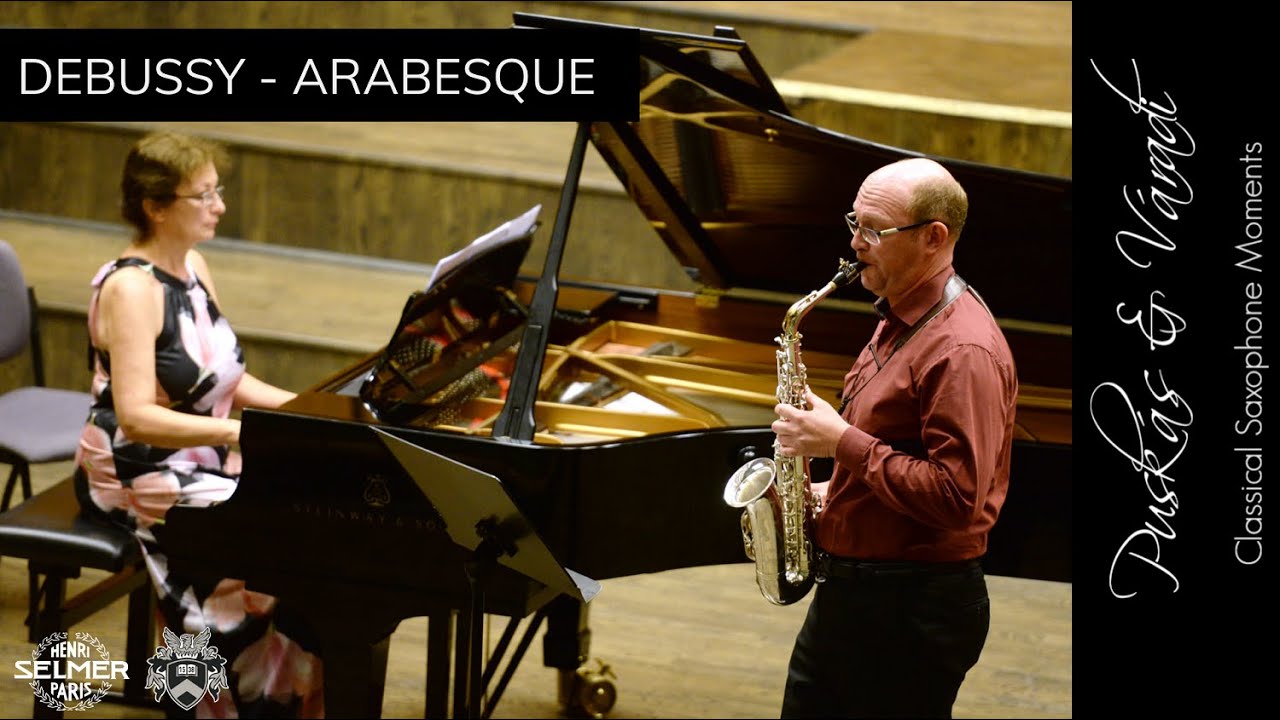 Claude Debussy - Arabesque Nr. 1. for alto saxophone