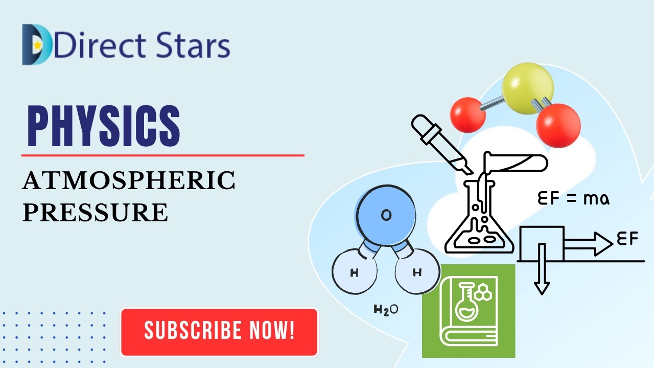 ATMOSPHERIC PRESSURE | PHYSICS