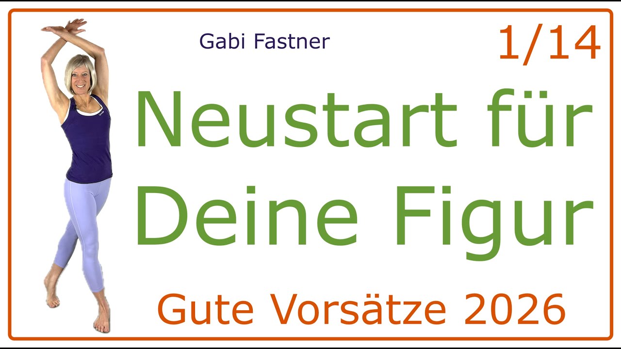 1/14 🆕 35 min. Neustart für Deine Figur | effektives Fullbody - Workout, straff & fit, ohne Geräte