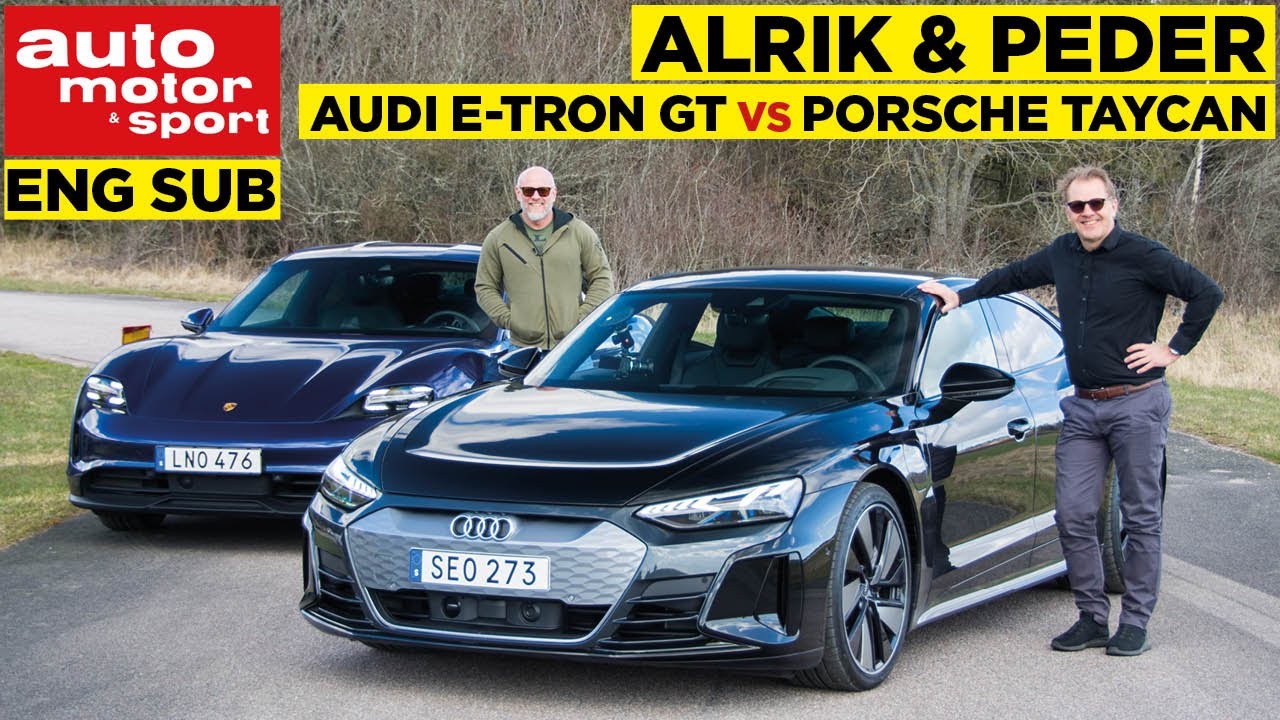 Förnuft & Känsla: Audi e-tron GT vs Porsche Taycan 4S | 