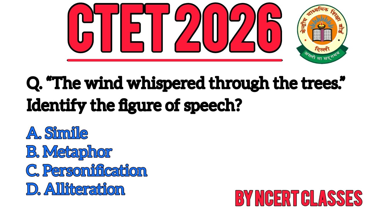 Ctet 2026 English language most Important Questions....