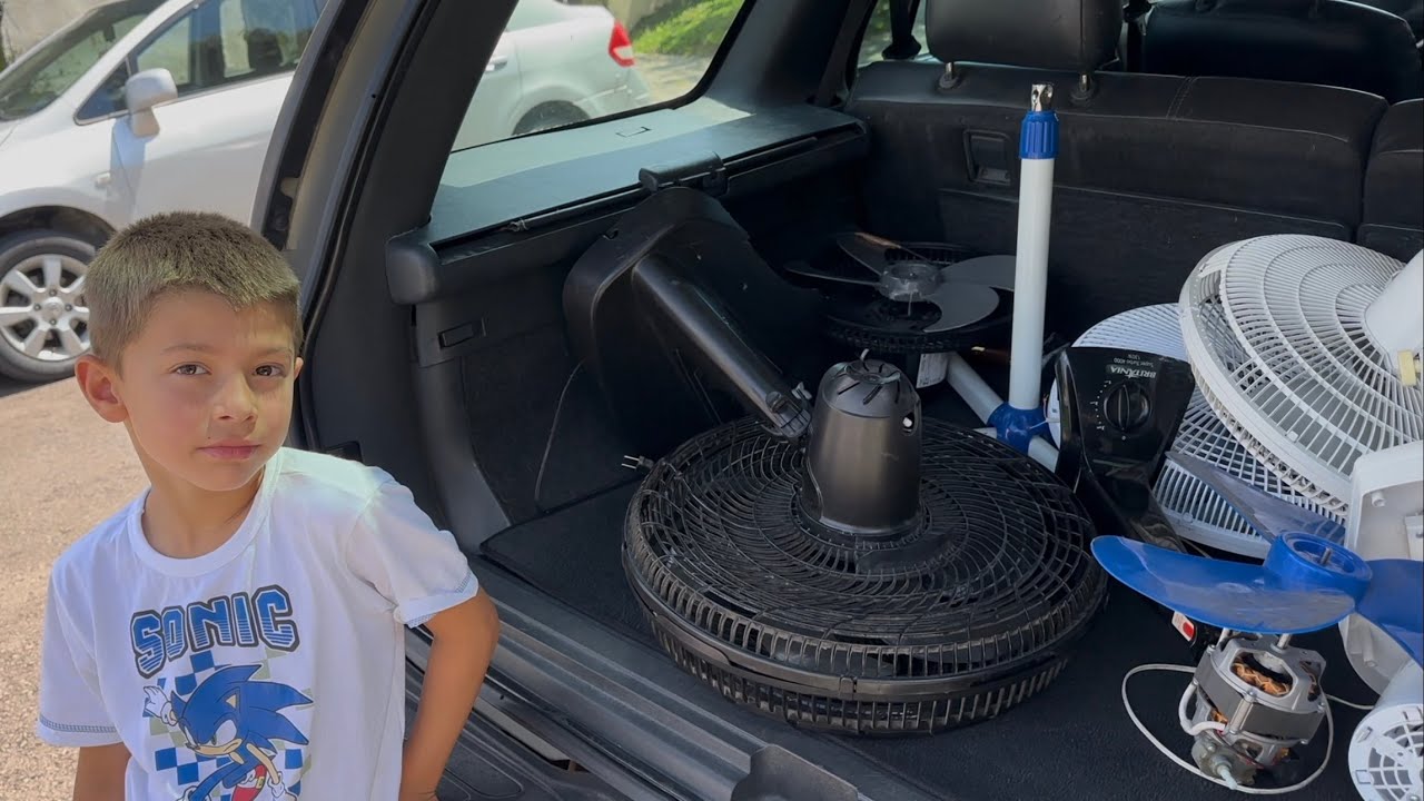 OLHA QUANTOS VENTILADORES CONSEGUI COMPRAR COM 70 REAIS NO BAZAR
