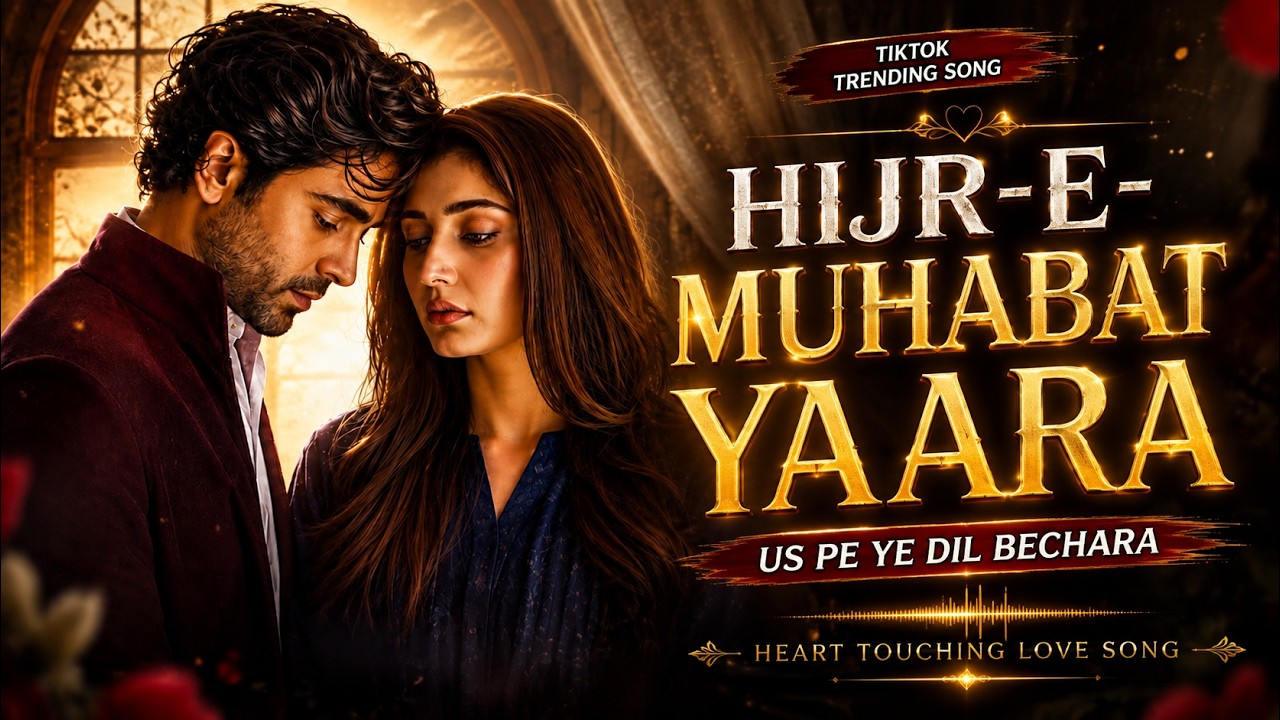 Hijr-E-Muhabat Yaara | Us Pe Ye Dil Bechara 💔 | Female Version | Heart Touching Love Song 2026