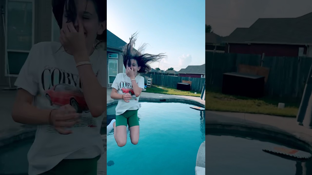 I ACCEPTED A CRAZY DARE #pool #dare #fyp #fun #funny #shorts THERE IS A PART 2!!!!!⇩⇩⇩⇩