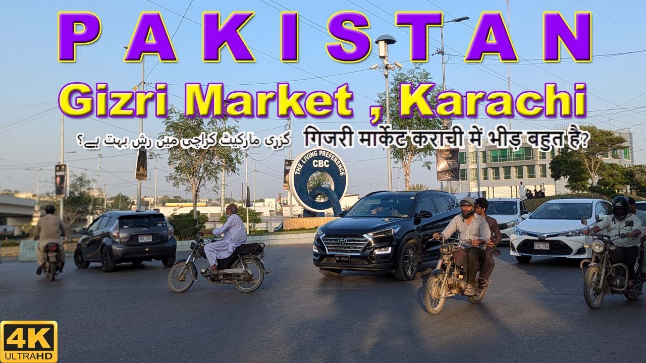 Gizri Market Walking Tour | Karachi Pakistan | 4K UHD | Full Mooni Vlogs