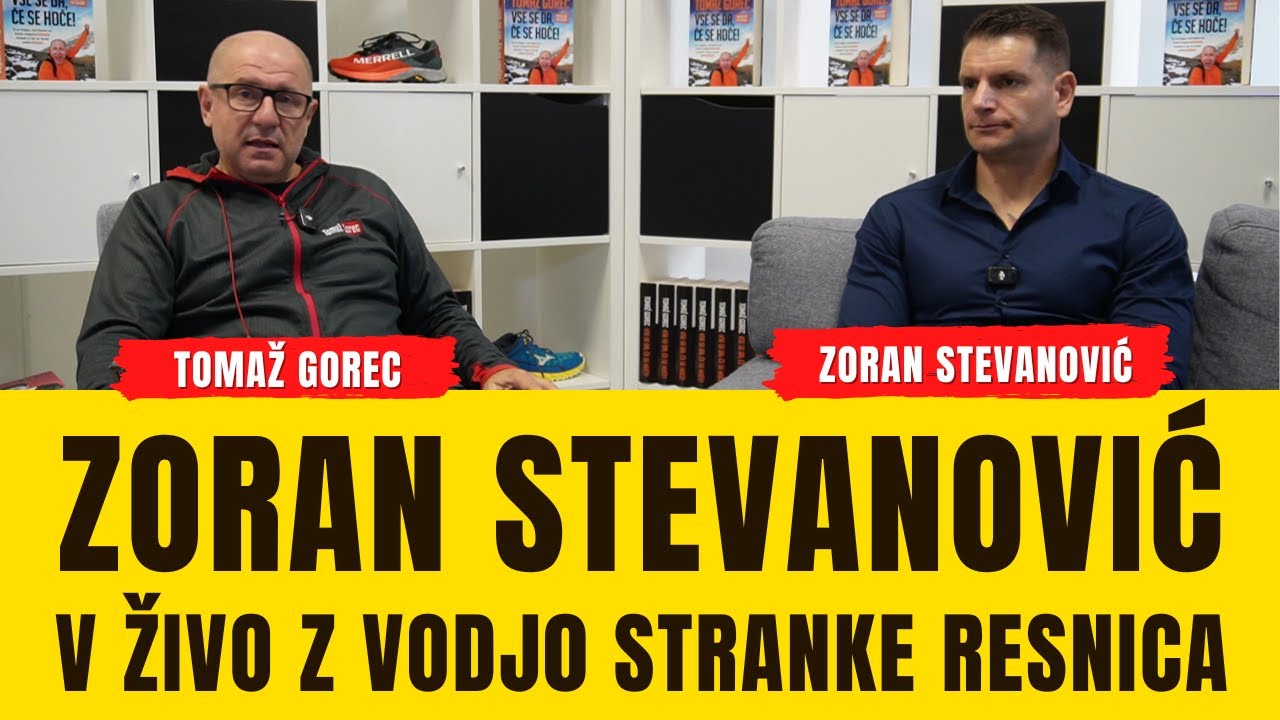 V živo z Zoranom Stevanovićem in stranke Resnica