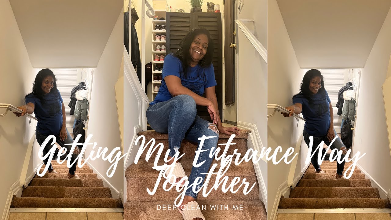 Getting My Entrance Way Together / Clean With Me / Cleaning With Rachel