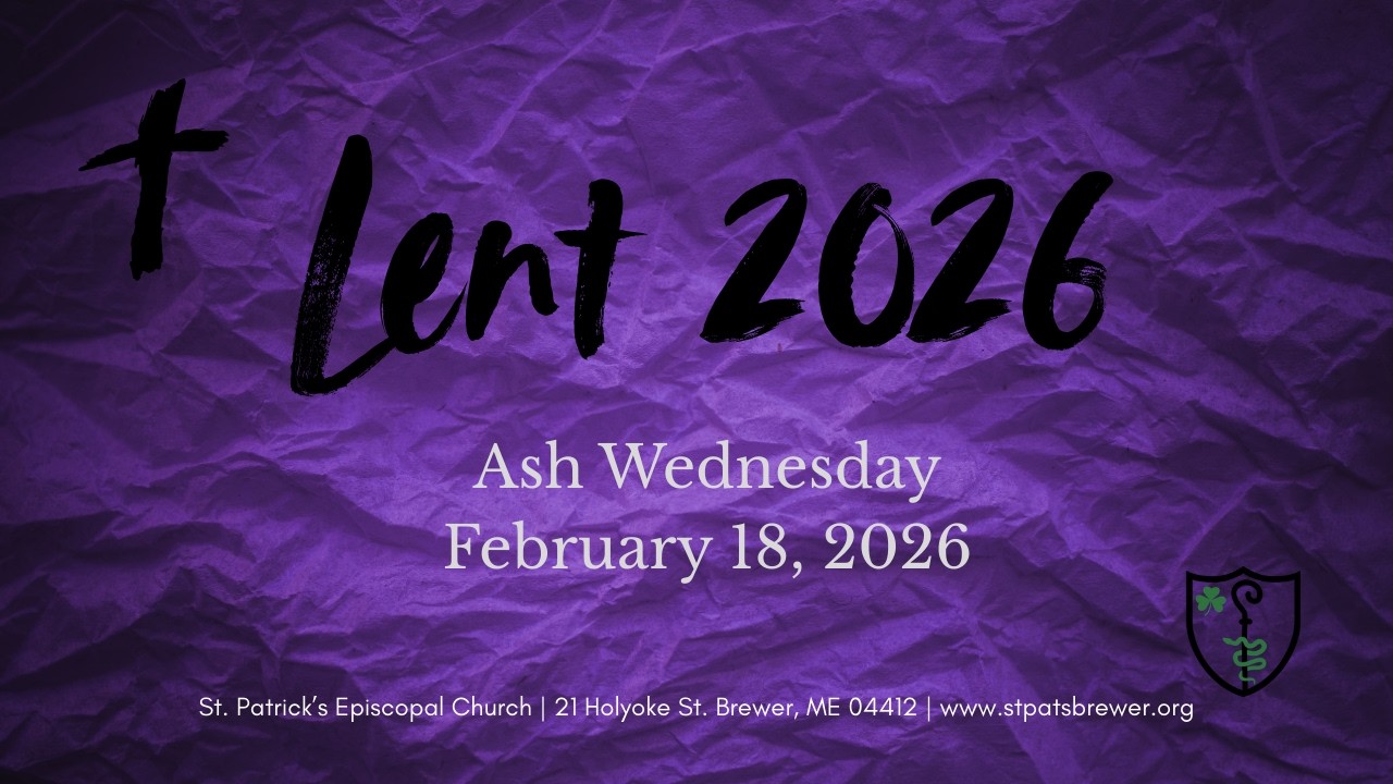 Ash Wednesday, February 18, 2026, Holy Eucharist