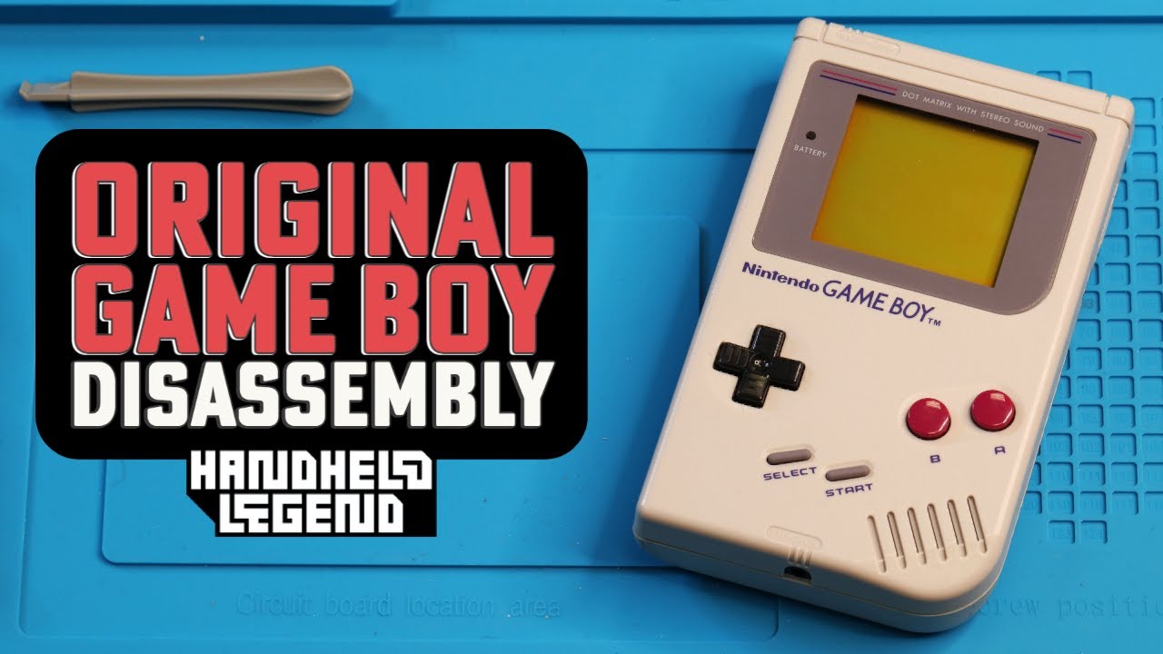 Оригинальный DMG Gameboy | Руководство по разборке