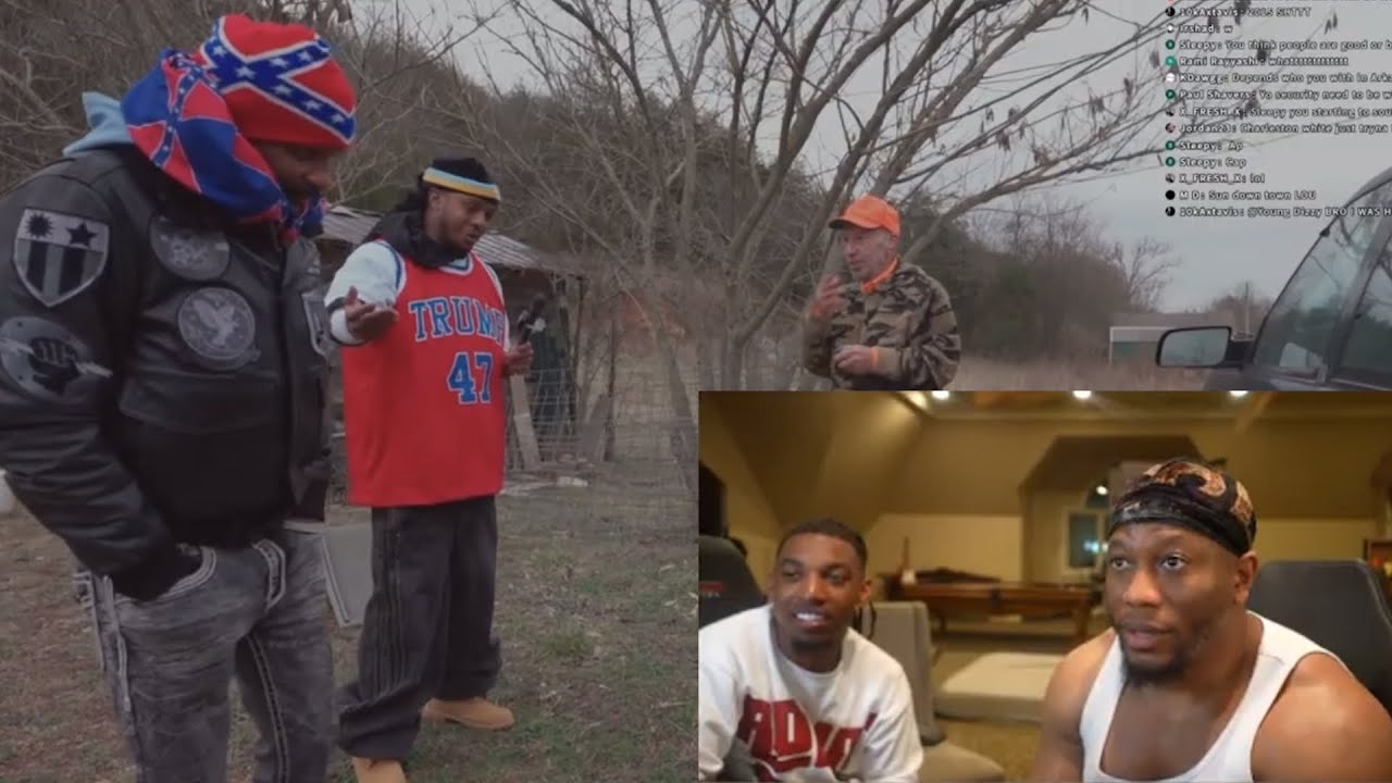 Zias & Blou React To Charleston White Visiting America&rsquo;s Most Racist Town&hellip;