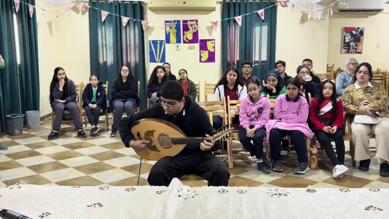 ابداع الة العود - كيرلس مايكل - تصويت المرحلة الثانوية - الموسم السادس بمهرجان 180 درجة للمواهب