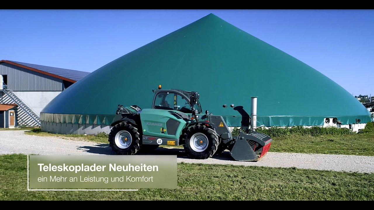 Kramer Teleskoplader Neuheiten: Ein Mehr an Leistung und Komfort | DE
