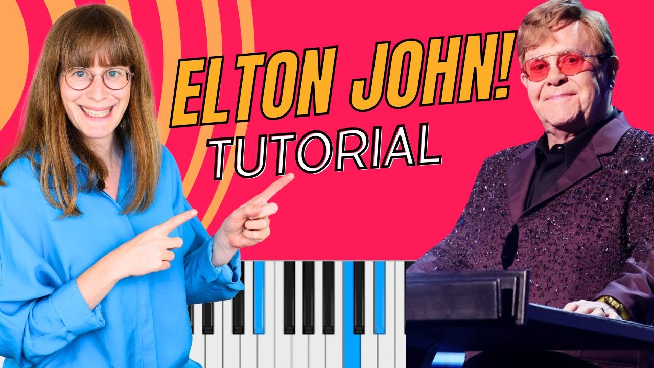 Klavier spielen wie Elton John (Your Song)
