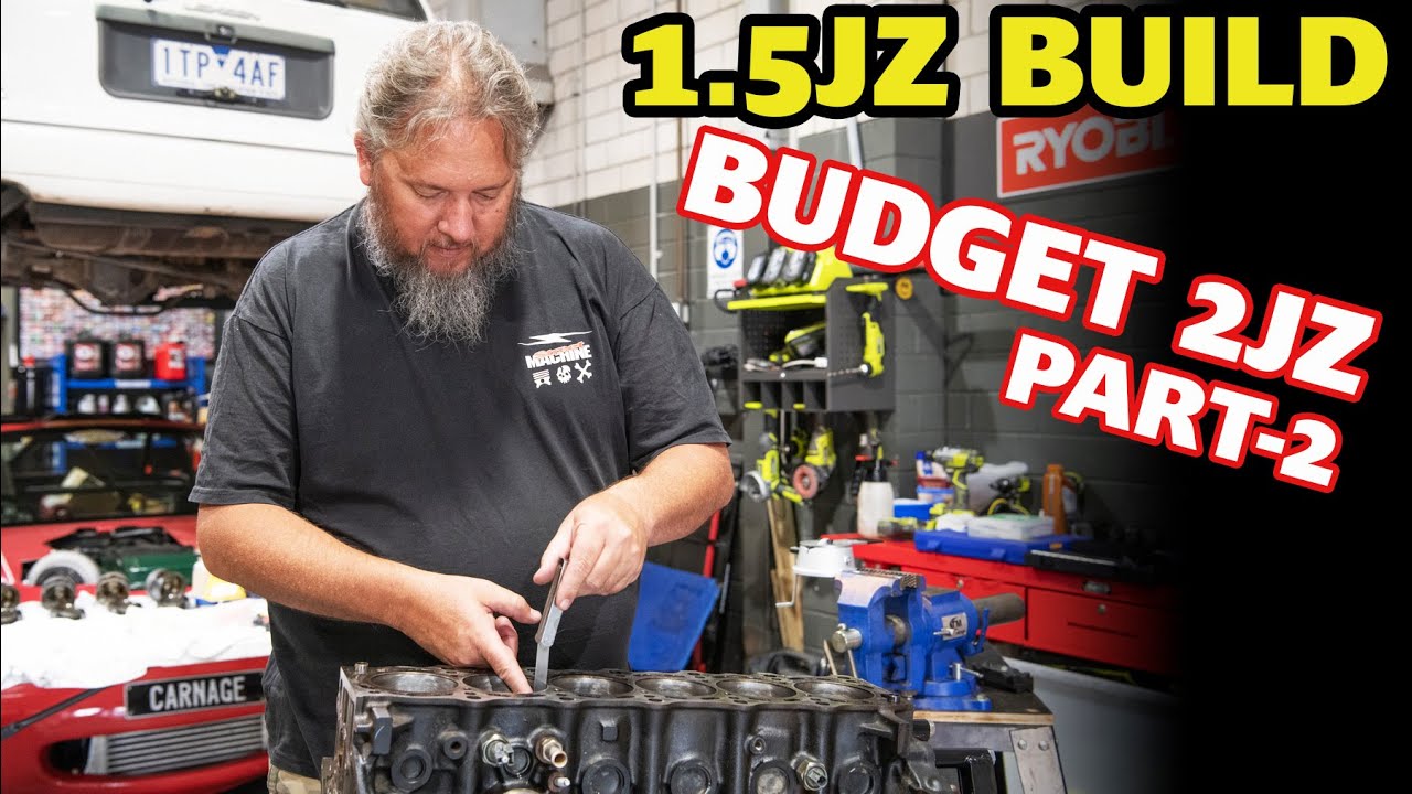 Carnage - Building a New 2JZ Engine for Trolvo - Part-2 ( 1.5JZ Build)