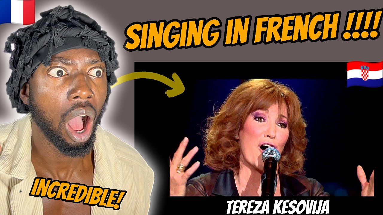 French Guy React to Tereza Kesovija 