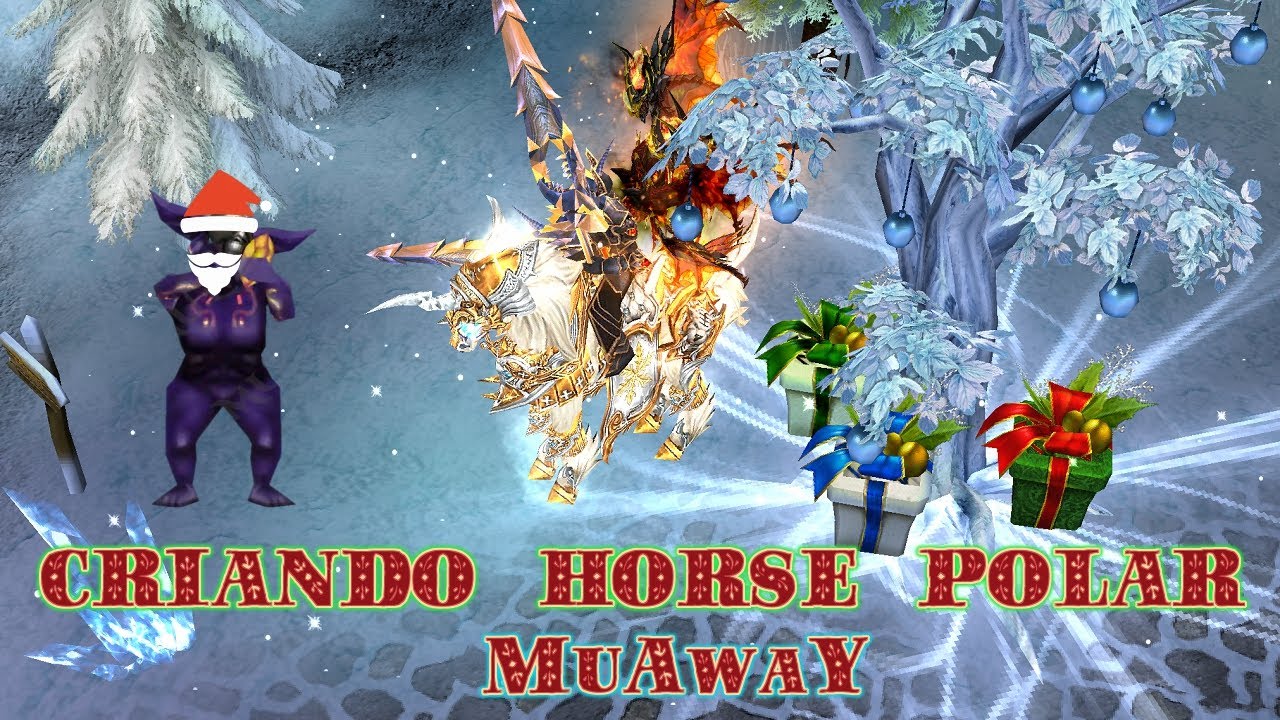 CRIANDO O POLAR HORSE - MuAwaY