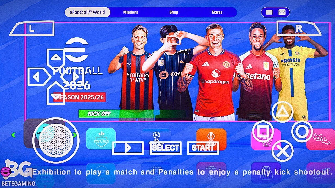 Обновление eFootball PES 2026 PPSSPP: трансферы, летние новые комплекты формы и камера для PS5.