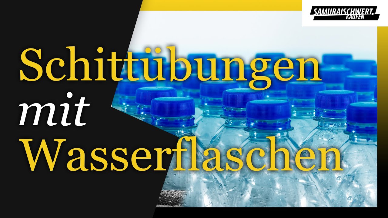 Katana Schnitttest Alternativen f&uuml;r Samurai Schwert Schnitt&uuml;bungen - Kunststoff