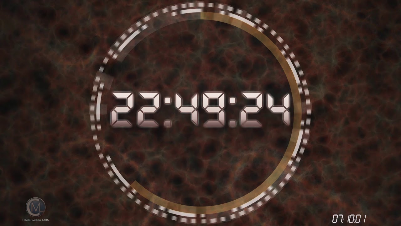 30 Minutes Magma Countdown with Alien® mother voice ⏰