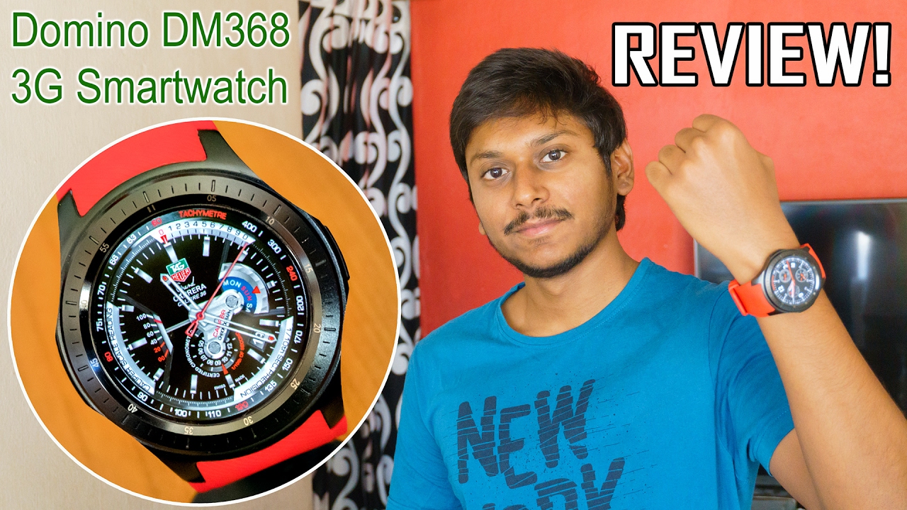 Best 3G Smartwatch? DOMINO DM368 - Super Amoled!