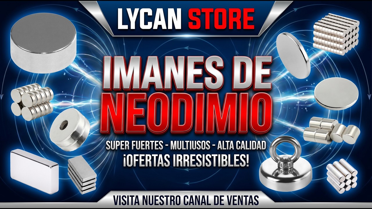 IMANES NEODIMIO POTENTES - Imanes de Salvamento Poderosos en N52 Acero A3 - 304 / M6 - M8 115 Kilos