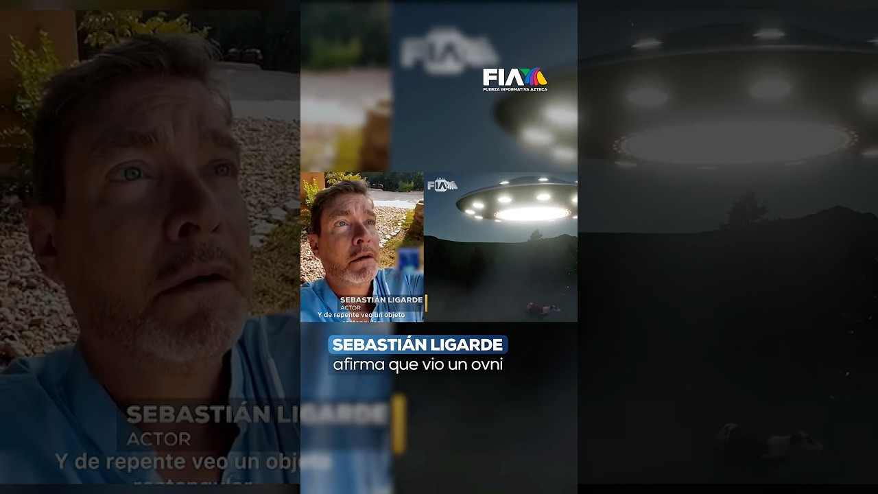 &iexcl;Contacto extraterrestre! Actor Sebasti&aacute;n Ligarde afirma haber visto un OVNI 👽