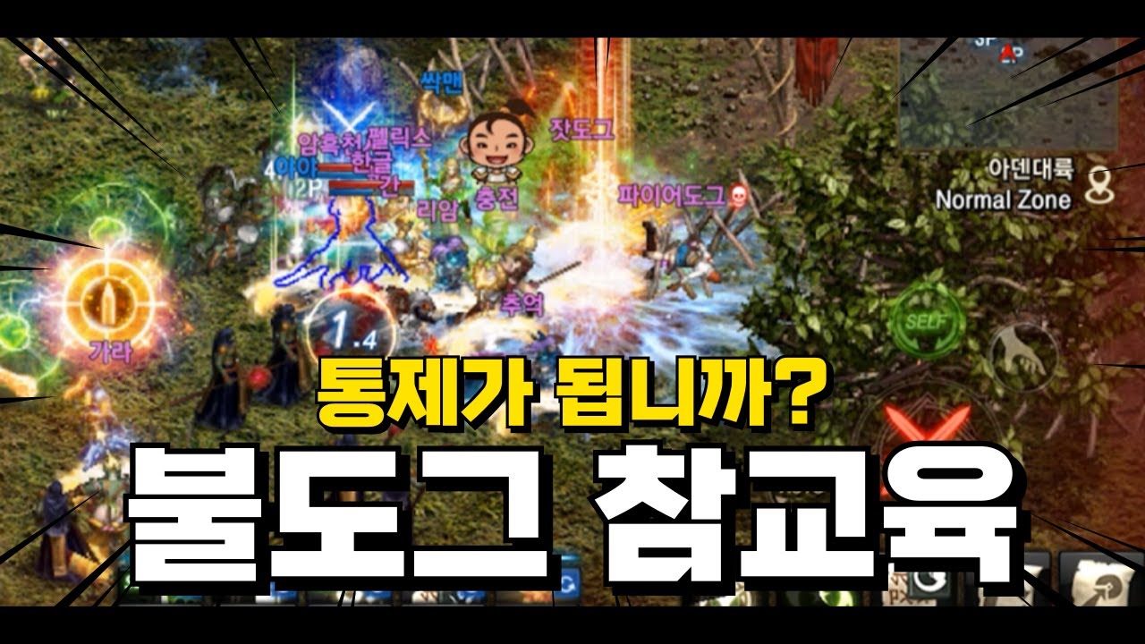 본토를 통제한다고? 불도그고 뿔이고 다 뽑아드릴게요 l 리니지M