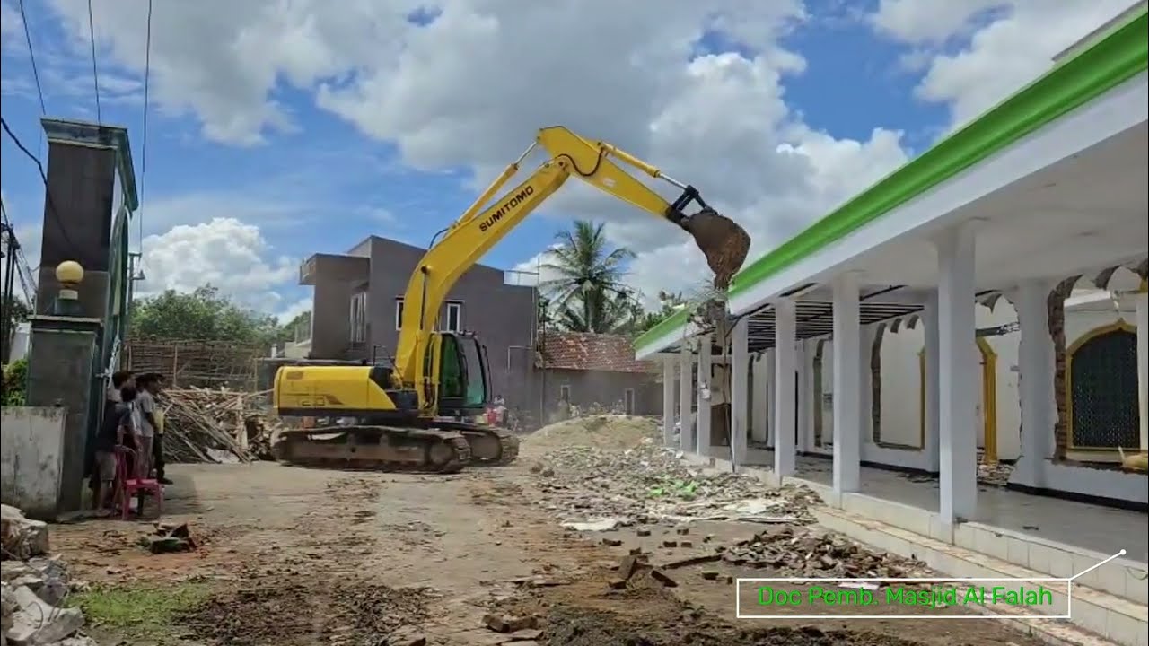 Renovasi Total Masjid Al Falah Petir