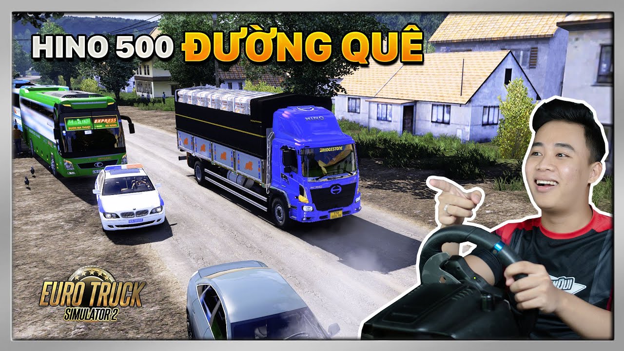 ETS2 - Trải Nghiệm Xe Tải HINO 500 