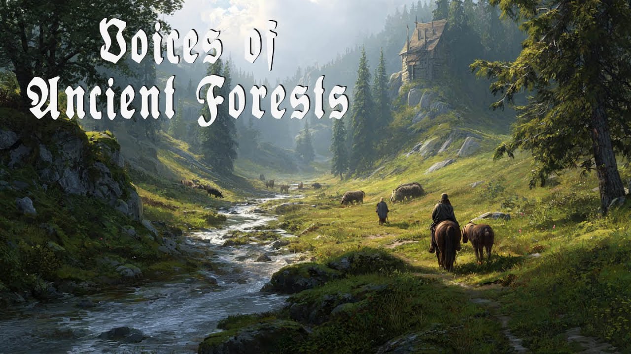 Celtic Medieval Fantasy Focus Music - Calm Atmospheric Soundscape for Deep Work Mode