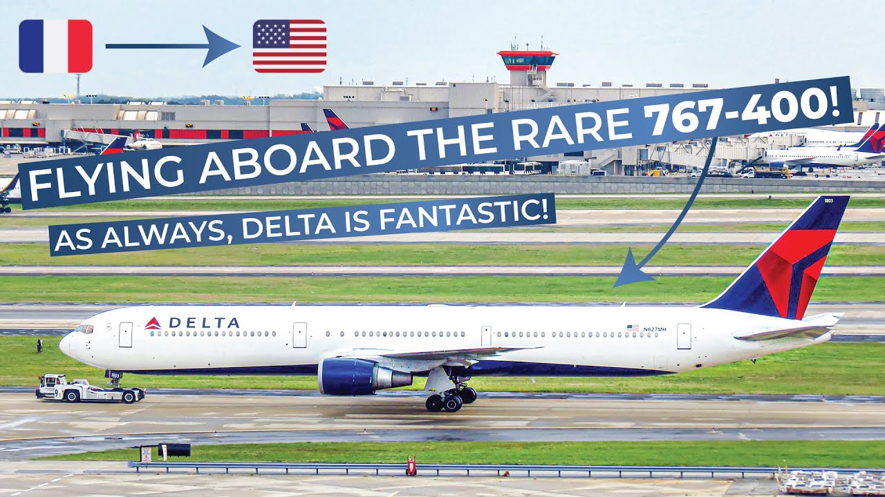 TRIPREPORT | Delta (ECONOMY) | Boeing 767-400 | Paris CDG - Atlanta