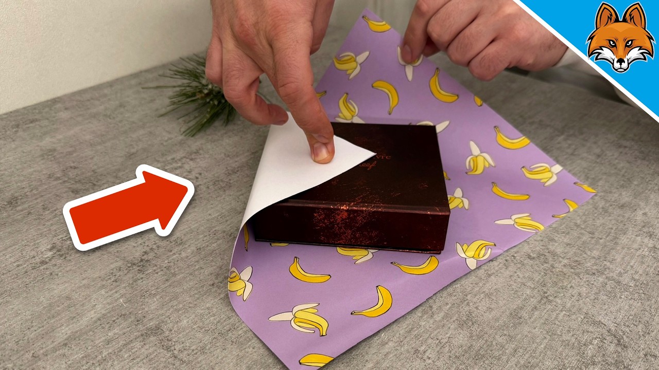 Japanischer Geschenke verpacken Trick den (leider) NIEMAND kennt🤯💥