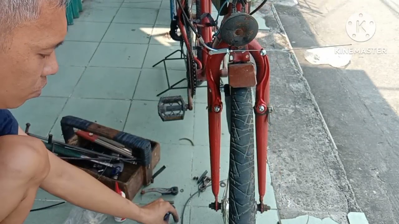 Paanu magkabit Ng V-BRAKE ALLOY..simple guide..
